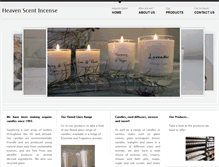 Tablet Screenshot of heavenscent.co.uk